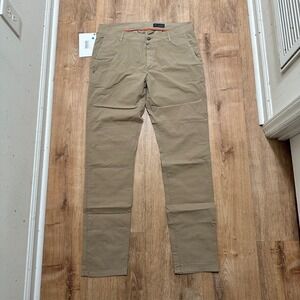 Daniele Alessandrini | NWT Men's Khaki Tan Chinos Trousers Pants, Size W36 x L33